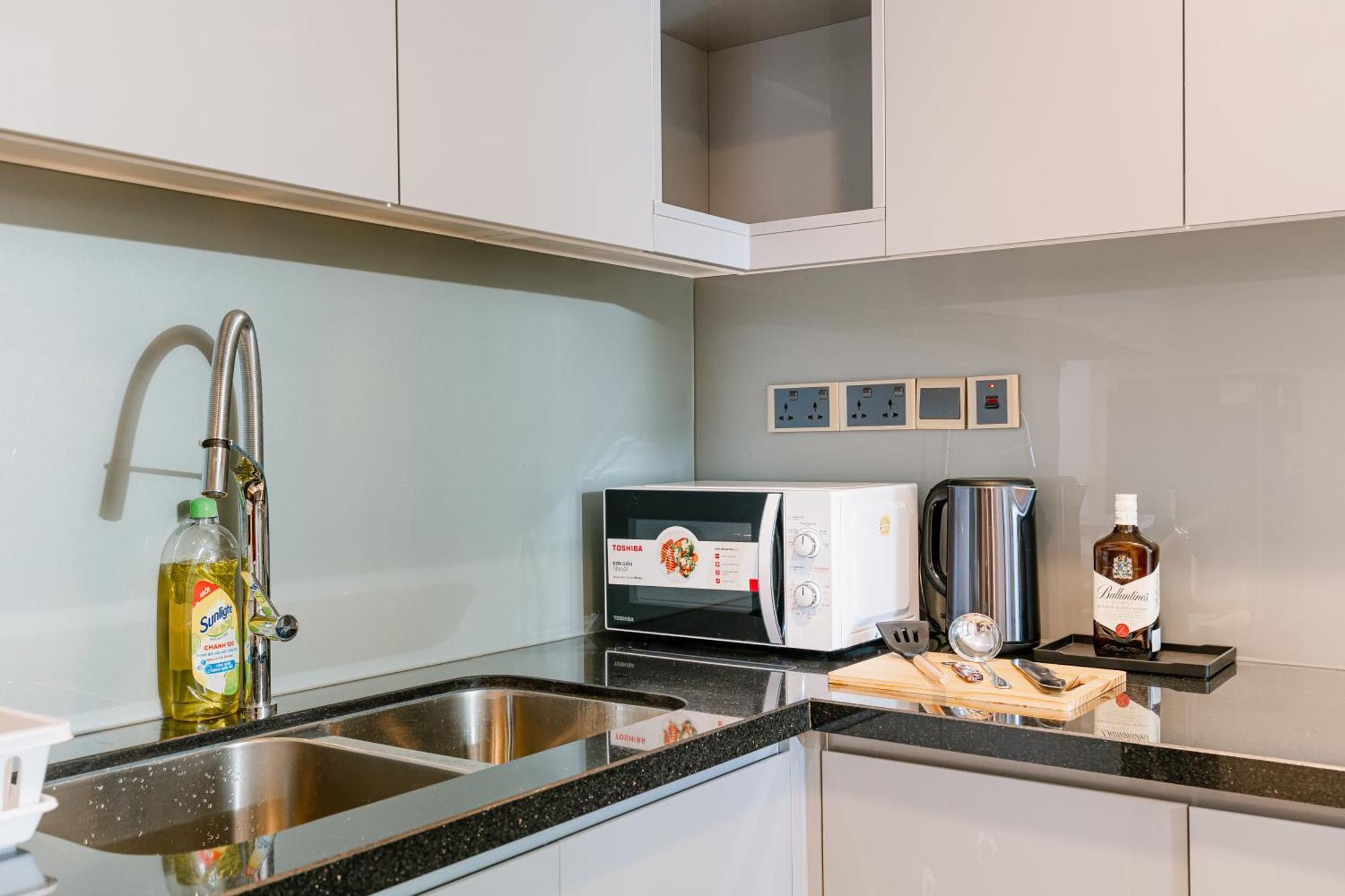 Exclusive 2-3 Bedroom Apartment In District 1 Free Pool Gym Sauna 호치민 외부 사진